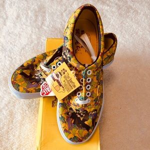 the Beatles yellow submarine vans size 7 and 11.5